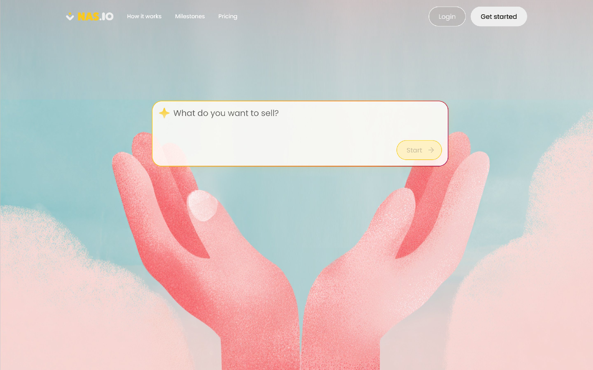 Nas.io homepage exploration